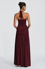 Odele Bodysuit - Cherry Lacquer