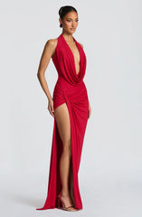 Kingsley Maxi Dress - Red