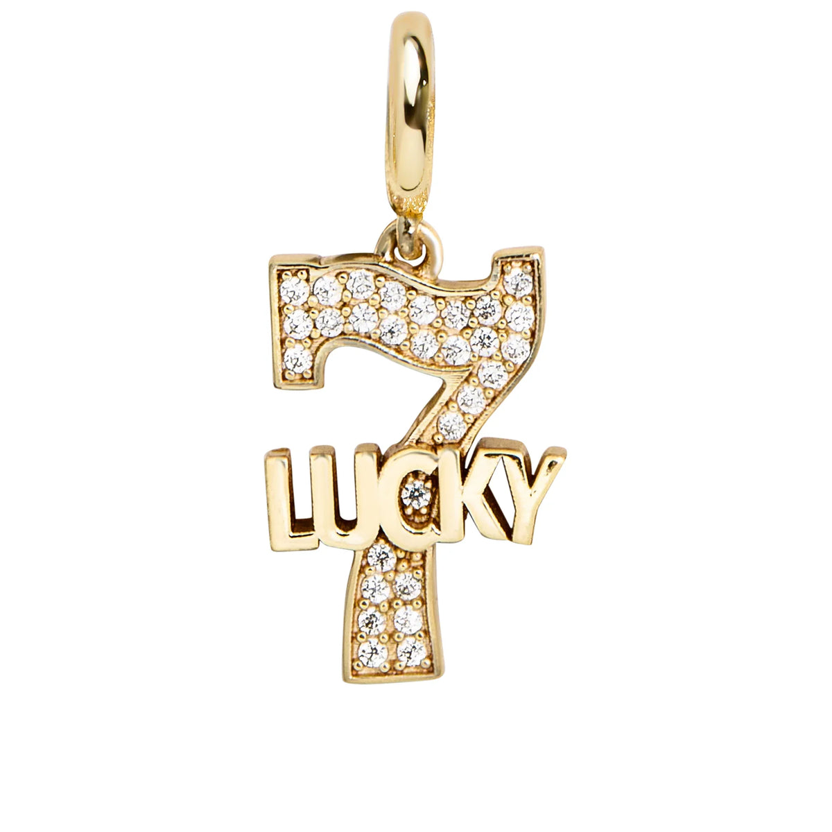 Luck Cluster Charm - Lucky Seven
