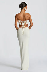 Sola Maxi Skirt - Ivory