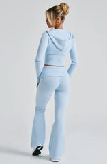Portia Knit Pants - Baby Blue