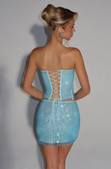Serena Top - Aqua