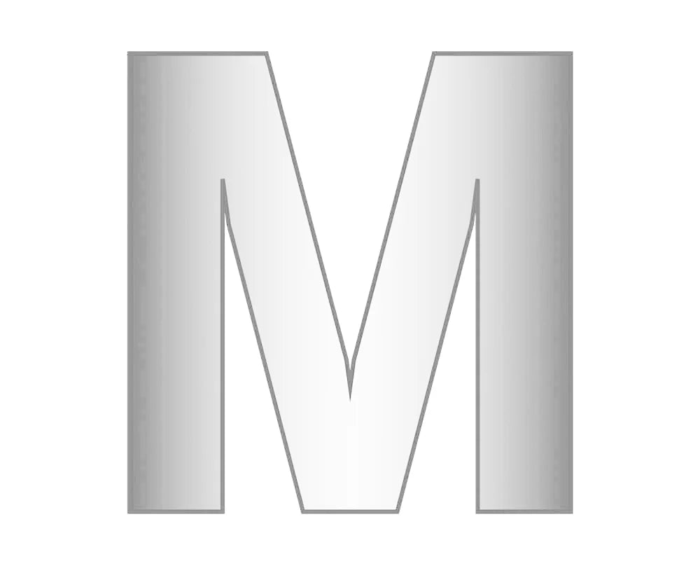M - Silver