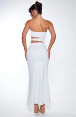 Milia Maxi Dress - White