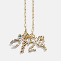 Luck Cluster Charm - Wishbone
