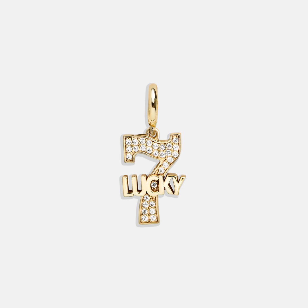 Luck Cluster Charm - Lucky Seven