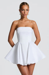 Dionne Mini Dress - Ivory